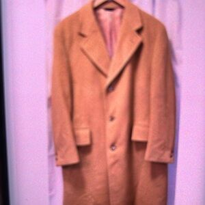 Men's Tan Overcoat
